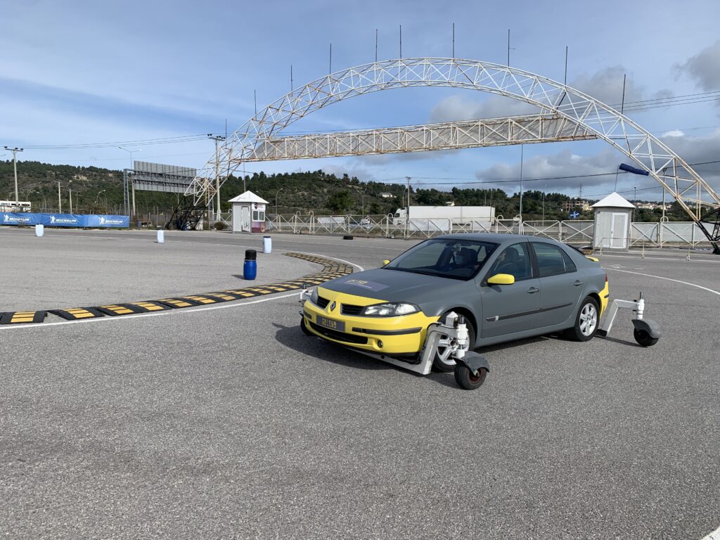 skid car